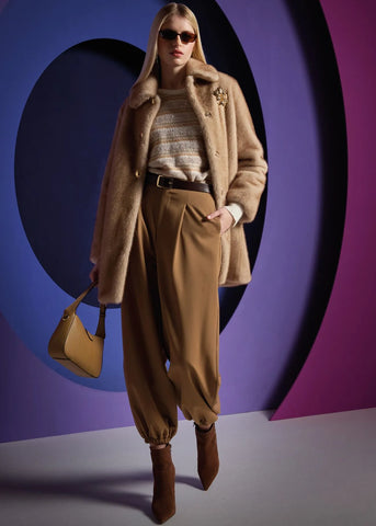 GAUDI Cappotto da donna con spilla MOD.FD39003