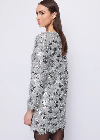 GAUD' 521FD14001 Abito da donna con frange e paillettes