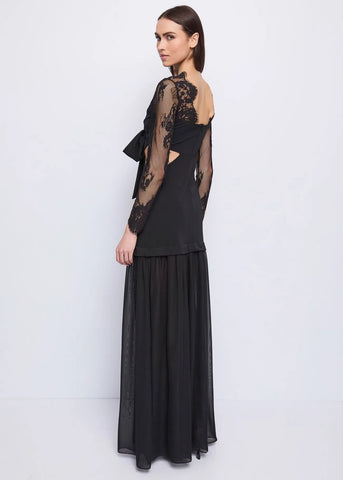 GAUDì 521FD15011 Abito da donna con pizzo e foulard