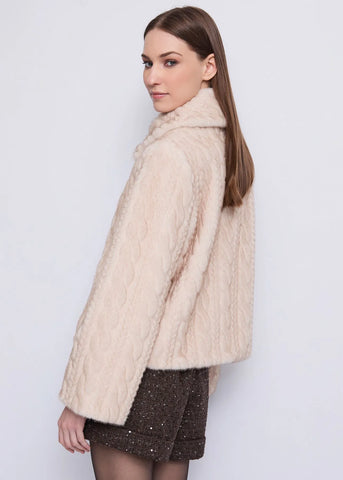 GAUDì 521FD39006 Giacca da donna in ecopelliccia