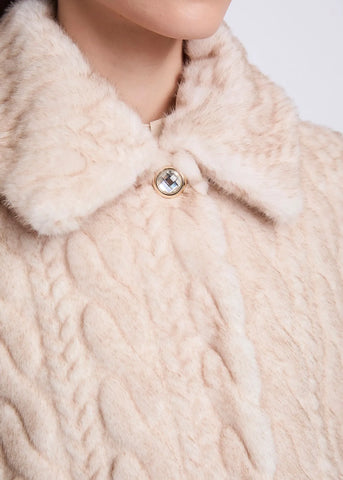 GAUDì 521FD39006 Giacca da donna in ecopelliccia