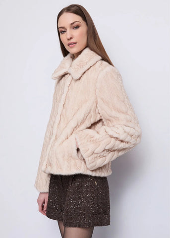 GAUDì 521FD39006 Giacca da donna in ecopelliccia