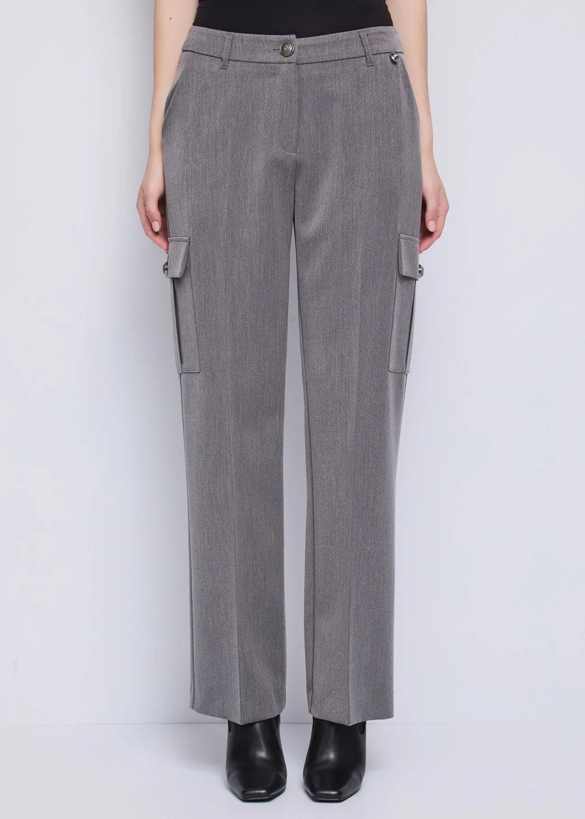 DENNYROSE 521ND25009 Pantaloni NOCCIOLA con pinces