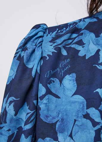 DENNYROSE 521ND45014 Blusa in georgette stampata