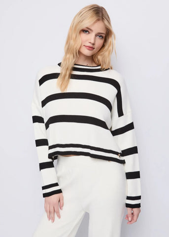DENNYROSE 521D53003 Maglia in filato a righe