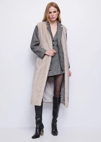 GAUDì 521FD35016 Blazer da donna in tessuto chevron e lurex
