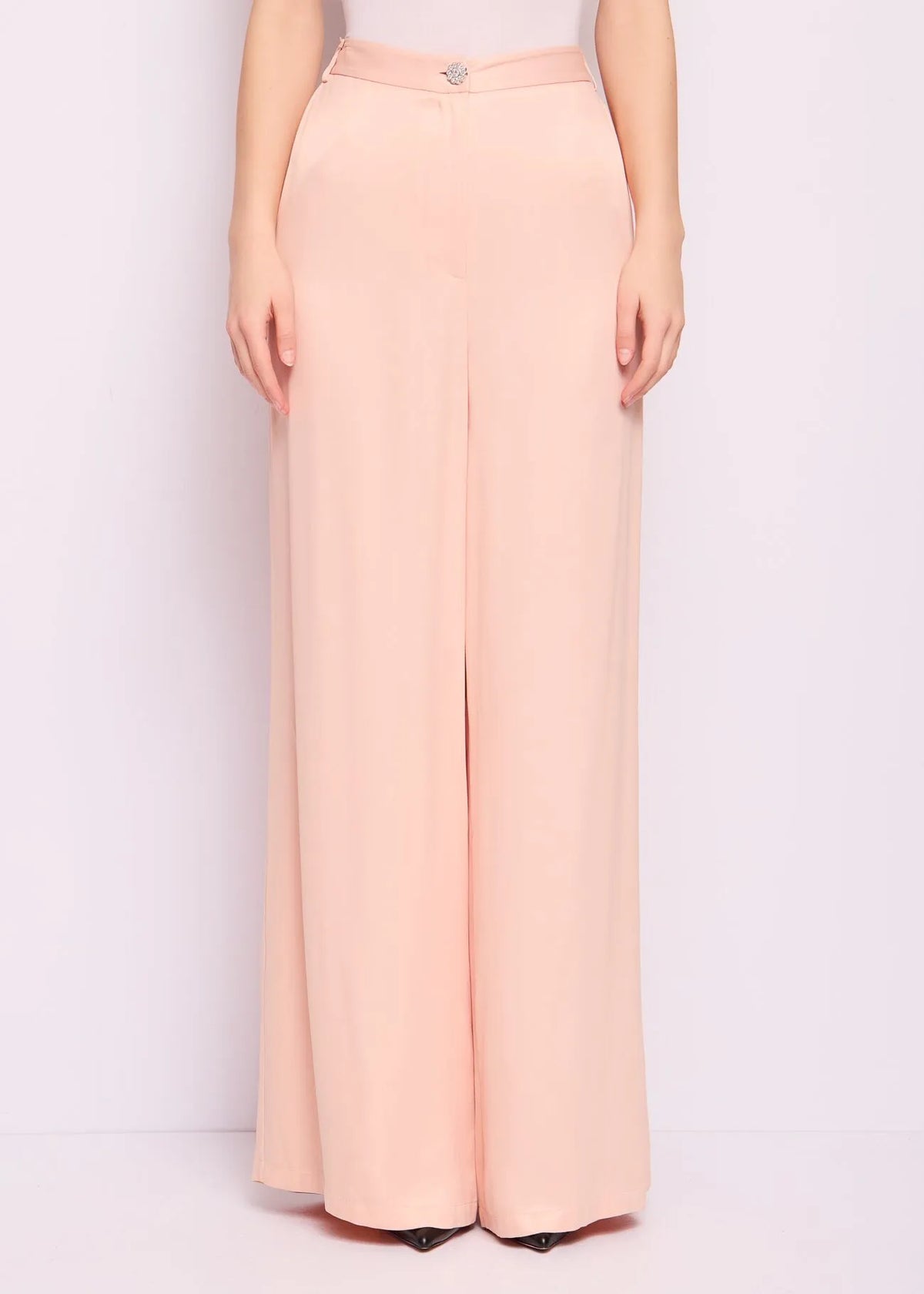 Pantaloni a palazzo in raso DENNYROSE ART.511DD25027