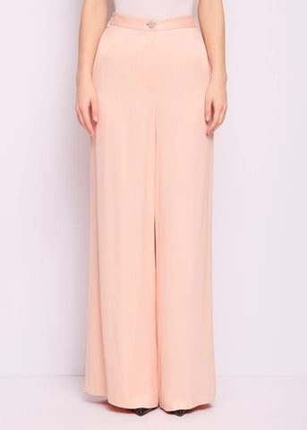 Pantaloni a palazzo in raso DENNYROSE ART.511DD25027