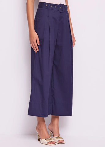 Pantaloni  blu con pinces GAUDì ART.511FD25010