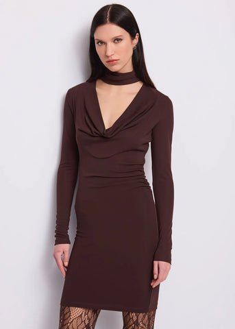 GAUDì Abito midi da donna con collo alto