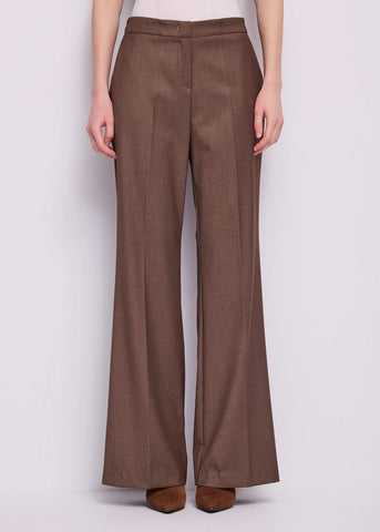 GAUDI Pantaloni wide leg da donna con piega MOD.621FD25009