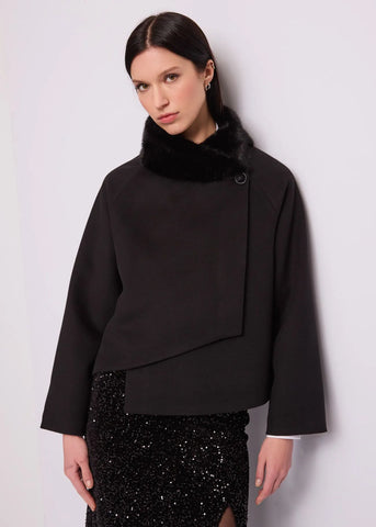 GAUDì Cappotto corto da donna in viscosa