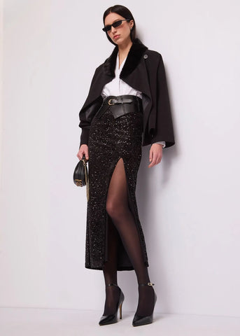 GAUDì Cappotto corto da donna in viscosa