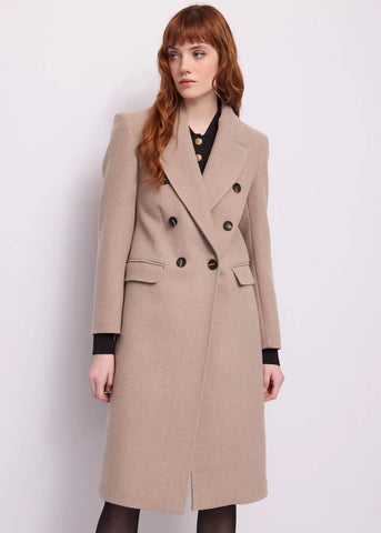 GAUDI Cappotto doppiopetto da donna in panno MOD.621FD35023