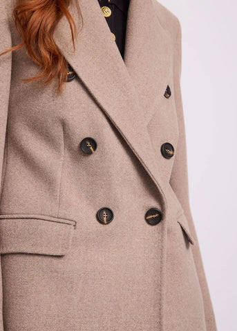 GAUDI Cappotto doppiopetto da donna in panno MOD.621FD35023