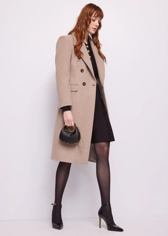 GAUDI Cappotto doppiopetto da donna in panno MOD.621FD35023