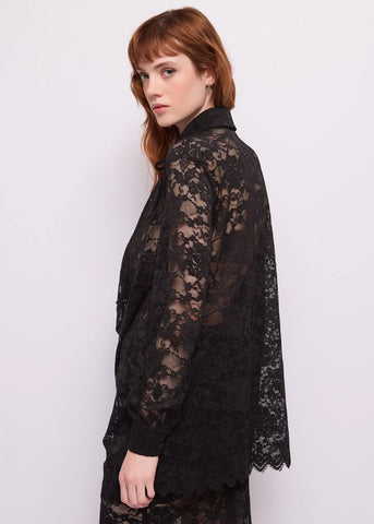 GAUDI Blusa da donna con drappeggio MOD.621D45004