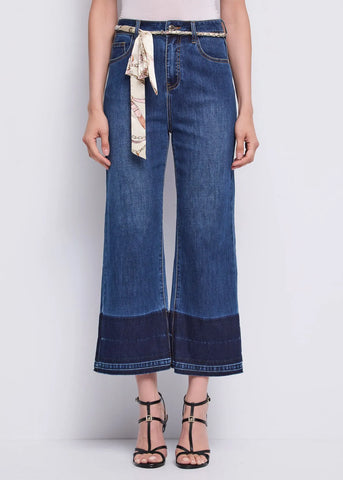 GAUDì 611BD26007 Jeans cropped  in cotone used