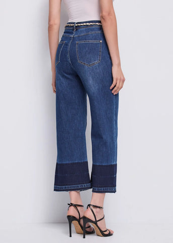 GAUDì 611BD26007 Jeans cropped  in cotone used