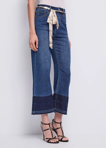 GAUDì 611BD26007 Jeans cropped  in cotone used