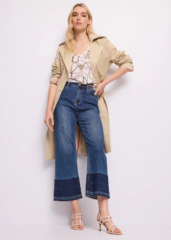 GAUDì 611BD26007 Jeans cropped  in cotone used