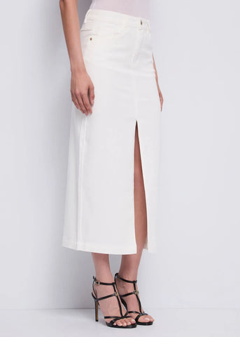 GAUDì 611BD75010 Gonna in twill con spacco