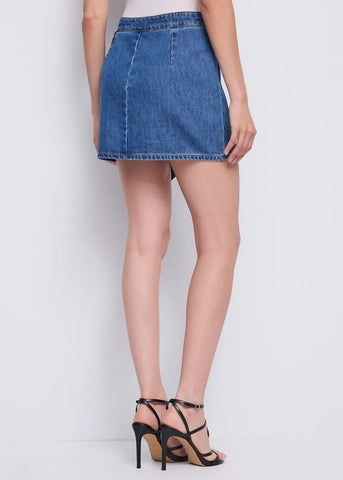 GAUDI 611BD76008 Minigonna in denim di cotone