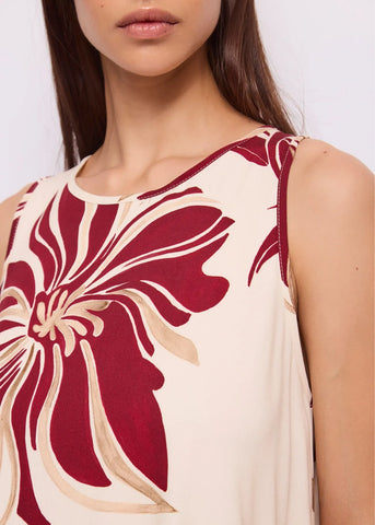 GAUDì 611FD15044 Abito in twill floreale