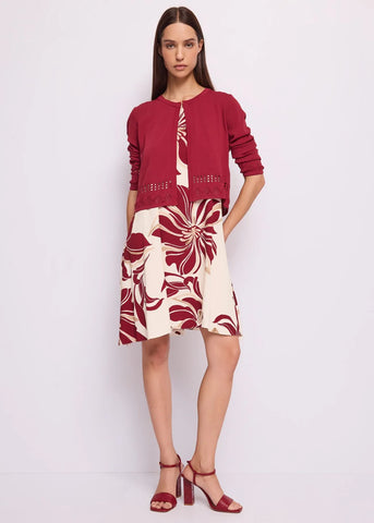 GAUDì 611FD15044 Abito in twill floreale