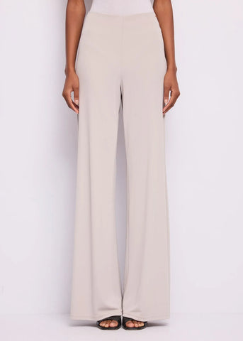 GAUDì 611FD24001 Pantaloni grigio da donna in jersey crêpe