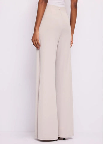 GAUDì 611FD24001 Pantaloni grigio da donna in jersey crêpe