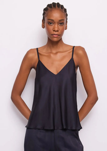 GAUDì 611FD45058 Top blu da donna con spalline