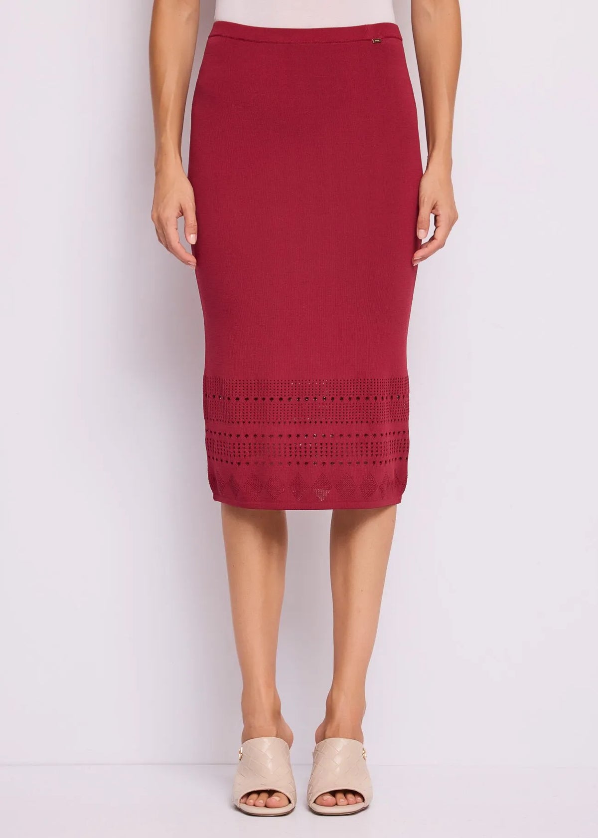 GAUDì 611FD73002 Gonna longuette in maglia