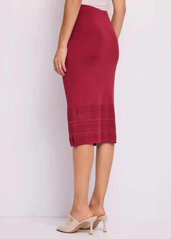 GAUDì 611FD73002 Gonna longuette in maglia