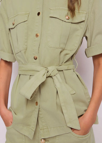 GAUDì 11BD35015 Giacca overshirt con cintura