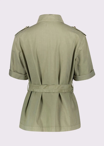 GAUDì 11BD35015 Giacca overshirt con cintura