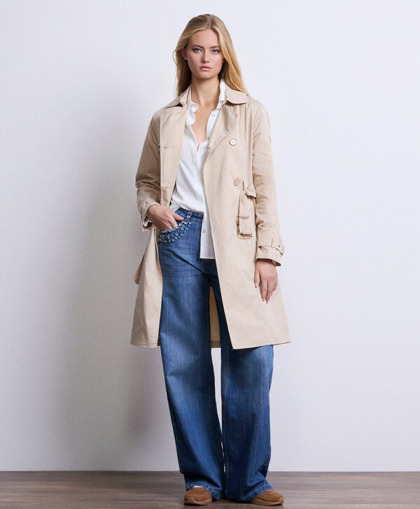 MARKUP COD: MW1640003 Trench in cotone doppiopetto