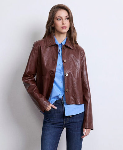MARKUP  COD: MW1640009 Giacca similpelle