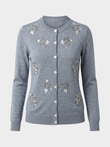 MARKUP COD: MW2600075 Cardigan con ricamo