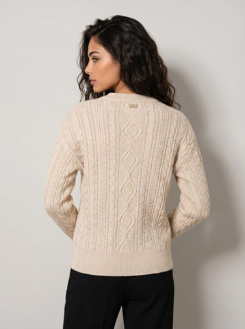 MARKUP COD: MW2600078  MAGLIA Girocollo in filato paillettes