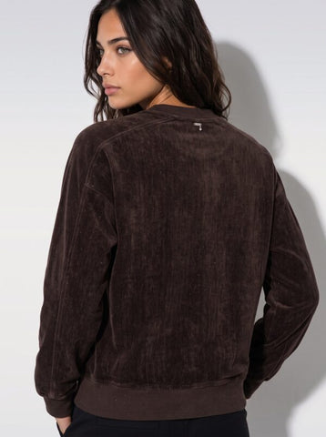 MARKUP COD: MW2620015 Felpa in ciniglia LUREX