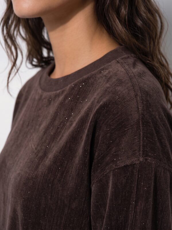 MARKUP COD: MW2620015 Felpa in ciniglia LUREX