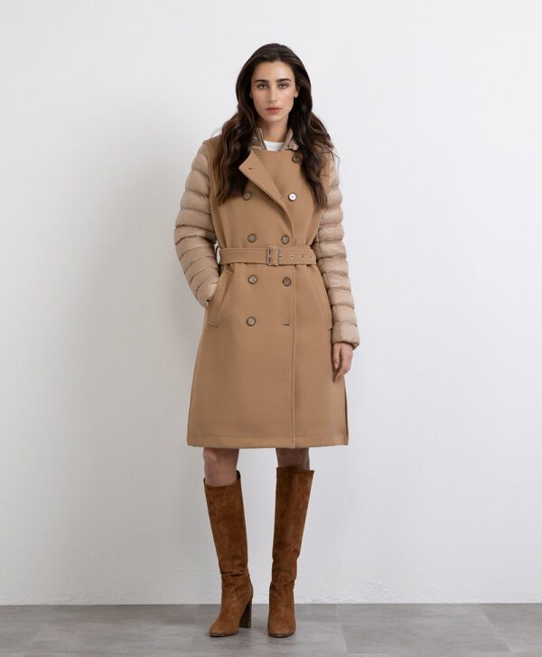 MARKAP ART.MW9640021  Gilet lungo doppiopetto