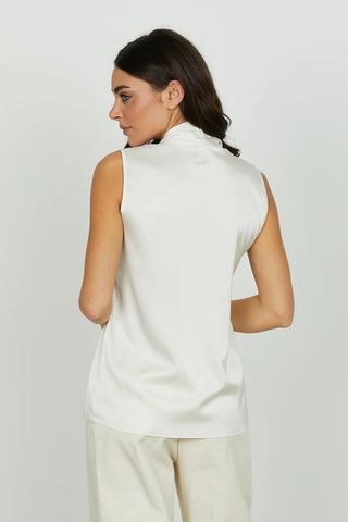Blusa DOCEO s/m con colletto più pieghe RELISH
